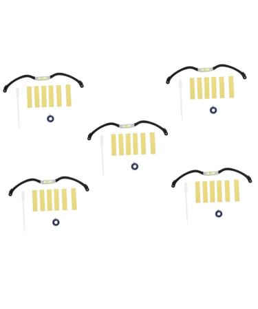 FRCOLOR 5 pcs Measuring Marker Shaping Metal Shaper Ruler Auxiliary Horizontal Level Tool Line Measure 1 count (Pack of 1) Blackx5pcs