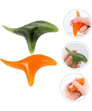 Lurrose 6 Pack Gua Sha Massage Tools - Portable Face Scraper & Acupuncture Rods for Relaxation & Meridian Therapy - Buy Online on GoSupps.com