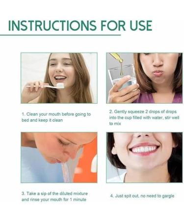 (Must - Have) 1/2/3Pcs Gum Repair Drops Gum Relief Drops Gum Regrowth Drops Receding Gum Repair Rejuvenate Your Gums with Ease (3PC) - Buy Online on GoSupps.com