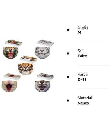 Winfer Disposable 3-Layer Mouth Protection - 50/100 Pieces Colored Print Face Mask for Men & Women - Breathable Neck Scarf & Bandana - Buy Online on GoSupps.com