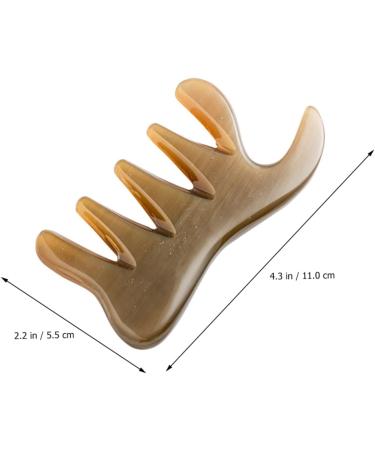 Plafope Guasha Massage Tool - Schabekamm for Hair & Body Massage | International Shipping - Buy Online on GoSupps.com