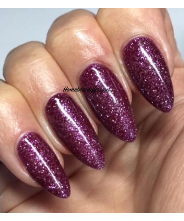 Bluesky GEL NAIL POLISH Mulled Wine A Burgundy Plum Colour with Silver Glitter CS029 Nail UV LED Soak Off 10ml CHRISTMAS COLOR - Buy Online on GoSupps.com