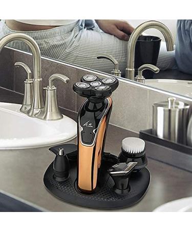 Cordless Rechargeable Electric Razors for Bald Men - 6 in 1 Grooming Kit with Charging Station - Buy Online on GoSupps.com