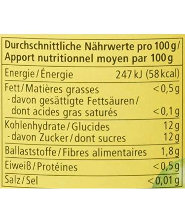 Alnatura Organic Apple Puree with Mango - Vegan Pack of 6 (6 x 360g) - Healthy Snack for Kids & Adults - Buy Online on GoSupps.com