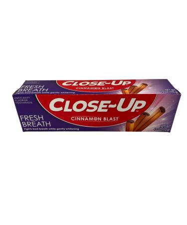 Close-Up Fluoride Toothpaste Freshening Red Gel 4 oz (Pack of 9)