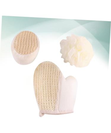 Beavorty Sponge Puff Gloves - 9 Pcs Exfoliating Shower Mittens for Dead Skin Removal | Double Sided Sisal Bath Gloves - Buy Online on GoSupps.com