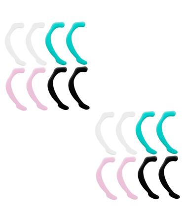 Beaupretty 8 pairs glasses holder mouth ears Owle Owel made of silicone for glasses Adjustable trailer coupling MA SK Extension cable earreme mask glass protector 6x3cmx2pcs