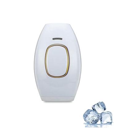 Laser Hair Removal Handset Deluxe Skin Laser Hair Removal At-Home Laser Hair Removal Handset Laser Hair Removal Devices for Women Men (White)