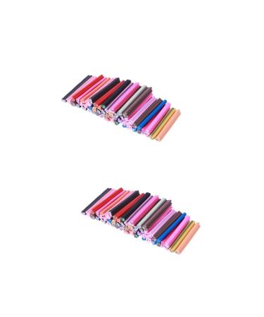 DOITOOL 100 Pcs Diy Nail Art Nailart Manicure Nails Stickers Scrapbooking Book Diy Manicure Supplies Scrapbook Book Scrapbooks Nail Art Stickers Walking Stick 3d Polymer Clay Decorate