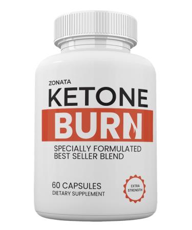 (Single Pack) Ketone Burn Weight Advanced Formula - KetoneBurn Dietary Supplement Formula (60 Capsules)