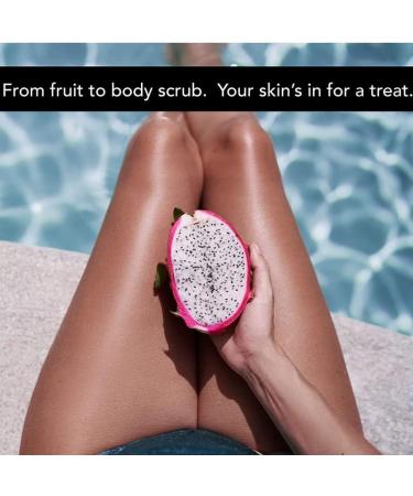 Dragon Fruit Jelly Exfoliating Body Scrub Polish for Dry Dehydrated and Dead Skin to Improve Body Skin Texture 360g - Buy Online on GoSupps.com