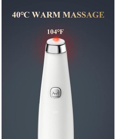 TOUCHBeauty Eye Massager Wand with 40 Eye Cream Booster - Heat, Vibration, Red Light Mode - Fine Lines Remover TB-1662 - Buy Online on GoSupps.com