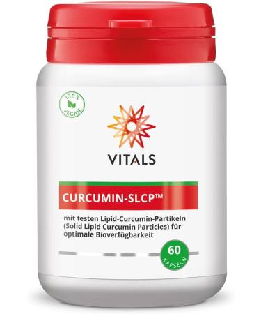 Vital Curcumin SLCP - 60 Vegan Capsules for Optimal Bioavailability & Anti-Inflammatory Support | Shop Internationally - Buy Online on GoSupps.com