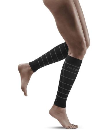 CEP Reflective Calf Sleeves Black - Women's Size III | Shop Now - Buy Online on GoSupps.com