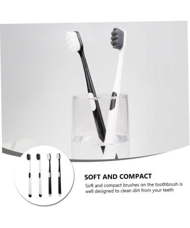 Minkissy 8-Pcs Soft Toothbrush Set - Ideal for Adults & Kids Perfect for Postnatal Care & Pregnancy | International Shipping Available - Buy Online on GoSupps.com