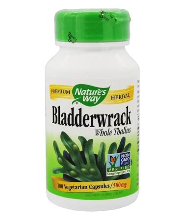 Nature's Way Bladderwrack 580 mg 100 Vegan Capsules