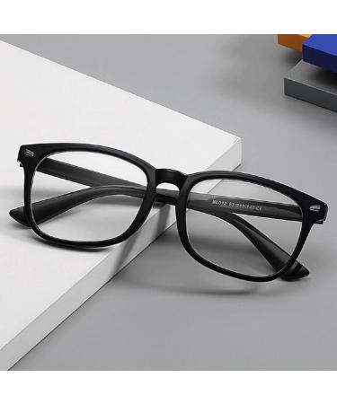 Jingshubo Anti-Blue Reading Glasses - Blue Light Filter Computer & Gaming Glasses for Men & Women | 2.0x Dioptre Stylish Black - Buy Online on GoSupps.com