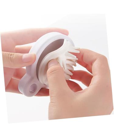Beaupretty 6-Pack Silicone Luffa Back Scrubber & Razor Head Massager Japan White Healthcare for Scalp & Nasal Care - Buy Online on GoSupps.com