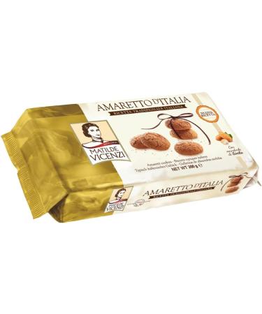 Matilde Vicenzi Ameretto Di Matilde Italian Cookies Amaretti Biscuits 200g (Pack of 2) - Buy Online on GoSupps.com