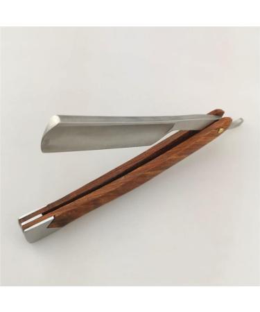 Beaupretty Professional Stainless Steel Razor Set for Men - 3pcs Old-Fashioned Manual Hairdresser Razor & Metal Spatula for Face Care - Buy Online on GoSupps.com