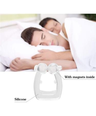 Clipple Silicone Magnetic Anti Snore Nose Clip - 2 pcs | Stop Snoring Device for Men and Women | Comfortable Sleep Aid - Buy Online on GoSupps.com