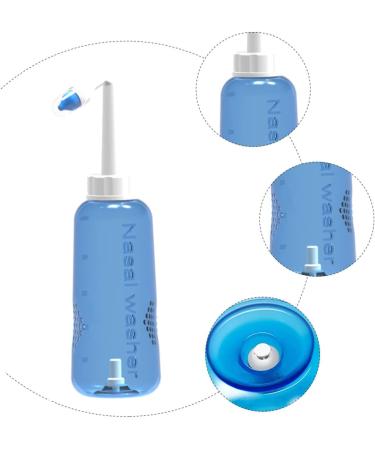  Ipetboom Ipetboom 500ml Nasal Rinse for Sinus Rinsing Two Sized Nozzles Easy One-Button Control for Boys and Girls for Adults - Buy Online on GoSupps.com