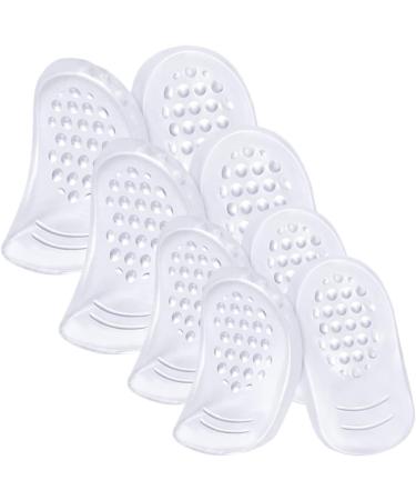 Gatuida Heel Pads for Women - 20 Pairs Self-Adhesive Clear Comfort for Chunky & High Heel Shoes - Breathable Gel Inserts for Plantar Pain Relief - Buy Online on GoSupps.com