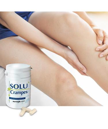 NUTRIEXPERT Solu Cramps - Fights Cramps - Relieves Muscle Pain - Eliminates Toxins - 100% Natural Extracts - French Brand - Buy Online on GoSupps.com