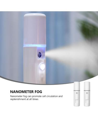 SHERCHPRY Lot de 2 Vaporisateurs de Beaut Nano Blancs Mini Humidificateurs pour Visage et Corps Pulv risateurs de Brume Hydratante Visage Appareils Multifonctions pour Soins - Buy Online on GoSupps.com