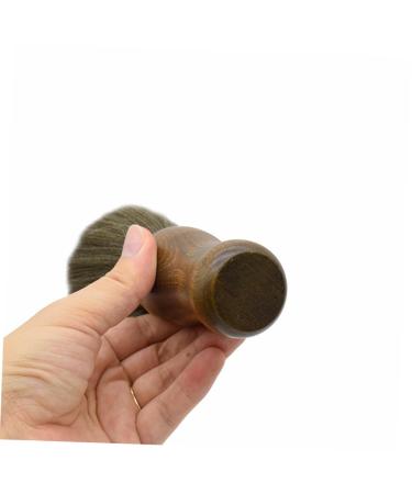 Beavorty 3-Piece Wood Tools Set - Vintage Razor Hair Cleaning & Neck Brush - Salon Quality Hairdressing Brushes - 15.5x3.2cm - Buy Online on GoSupps.com