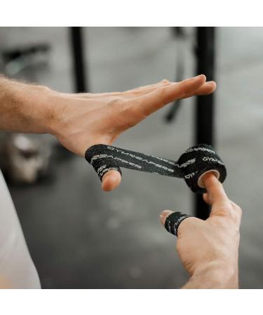 Gymreapers Weightlifting Thumb Tape - 3 Rolls Black | Adhesive, Stretchy Athletic Tape for Olympic Lifting, Powerlifting & Cross Training - Buy Online on GoSupps.com