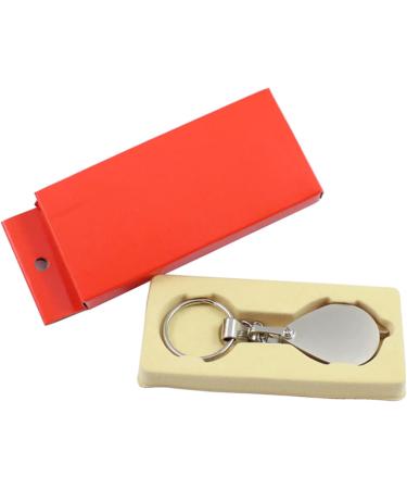 Pocket Magnifier for W/Keychain Portable 15X Metal Pocket Glass Foldable Mini Magnifier Loupe Reading Zinc A Reading Magnifier for Books Reading Magnifiers for Seniors Pocket Magnifier - Buy Online on GoSupps.com