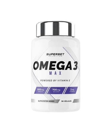 Superset Nutrition | Omega 3 Max (90 Caps) | Omega 3 | Omega 3 essential for the body