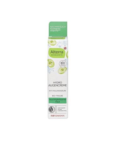 Alterra Alterra Hydro Organic Grape & White Tea Eye Cream 15ml