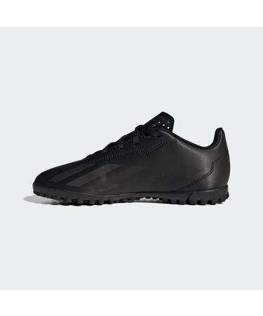 adidas Unisex Kids X Crazyfast.4 Turf Football Boots - Grass - 34 EU - Core Black - International Shipping Available - Buy Online on GoSupps.com