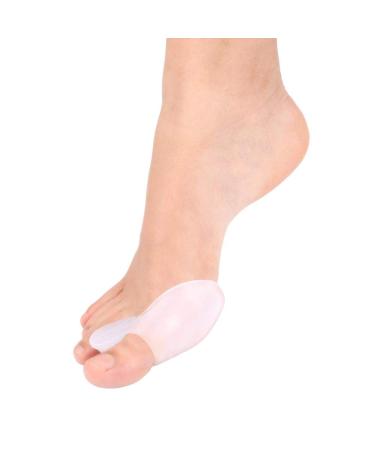 Gel Toe Separator - 2 Pairs of Bunion Correctors & Big Toe Straighteners for Overlapping Toes Hammer Toe Relief | Perfect for Yoga & Ballet - Day & Night Use - Buy Online on GoSupps.com