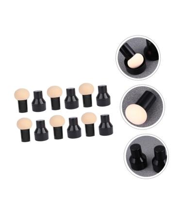 FRCOLOR 12 Pcs Mushroom Head Makeup Sponges - Velour Beauty Puffs for Flawless Foundation Application | International Shipping Available - Buy Online on GoSupps.com