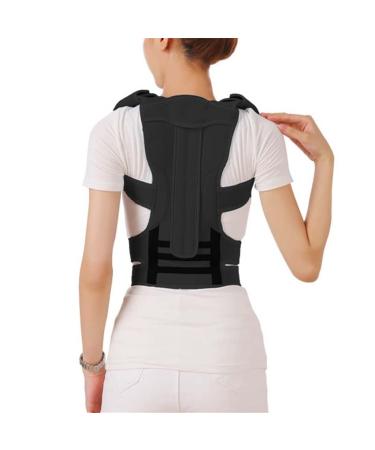 DFHBFG Adjustable Posture Corrector Back Support Shoulder Brace Support Back Belt for Men Women Improve Shoulder(D S Code) S code D