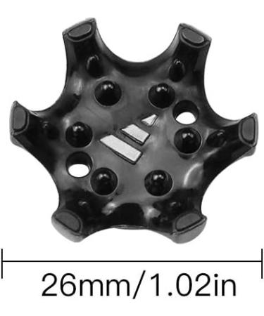 YunBey 10pcs Replacement Golf Shoe Spikes - Universal Anti-Slip Cleats for Outdoor Golf Shoes - Enhanced Traction & Durability - Buy Online on GoSupps.com