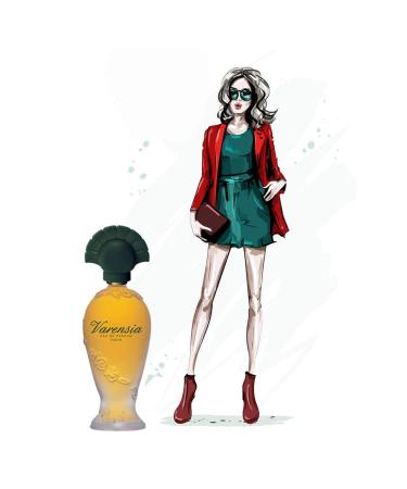 Ulric De Varens Varensia for Women Eau De Parfume Spray 1.7 Oz Wood citrus 1.7 Ounce (Pack of 1) - Buy Online on GoSupps.com