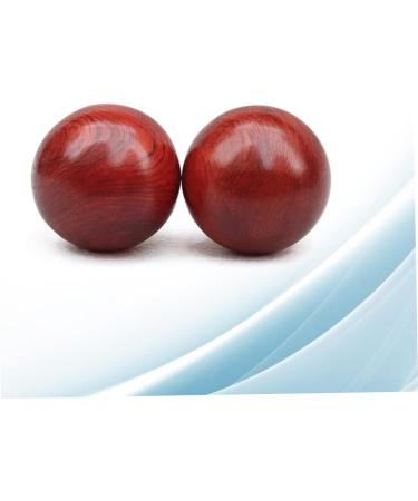 Solustre 6 StK Hand Exercise Meditation Balls - Wooden Massage & Fitness Tools for Wrist Health & Gymnastics - Buy Online on GoSupps.com