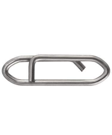 Dr.Fish Fishing Power Clips Stainless Steel Speed Clip Quick Change Fast Link Fishing Snap Connector Freshwater Saltwater Quick Snap Crankbait Tackle 25LB Micro Clips 20 Pack