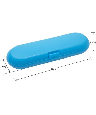 Nincha Blue Plastic Travel Case for Sonic Electric Toothbrushes - Compatible with Fairywill, TEETHEORY, Seago, Dnsly Series - Buy Online on GoSupps.com