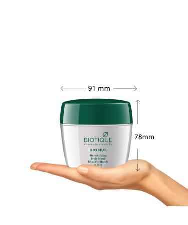 Biotique Bio Nut Detoxifying Body Scrub Ideal for Hands and Feet 175g - Buy Online on GoSupps.com