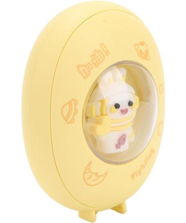 Jauarta Space Bunny Hand Warmer Portable USB Rechargeable Hand Warmer 3 Levels Heating Adjustable Hand Heater for Office Outdoors (Yellow) - Buy Online on GoSupps.com