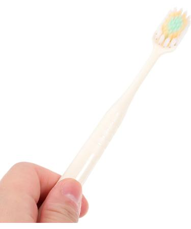 Shop Nolitoy Soft Manual Toothbrushes - 3 Pack Wide Bristles for Sensitive Gums | Eco-Friendly Reusable Tooth Cleaning Tools - Buy Online on GoSupps.com