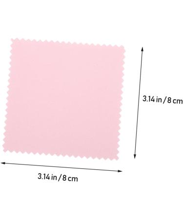 STOBOK 300 Pcs Jewelry & Lens Cleaning Cloths - Double-Sided Fleece Wipes for Electronics Glasses & Screens - 8x8 CM (5 Pcs - Buy Online on GoSupps.com