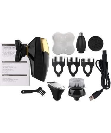 Buy 7D Electric Razor for Men - Waterproof 5-in-1 Cordless Shaver 7 Blade Bald Shaver with LED Display - International Shipping Available - Buy Online on GoSupps.com