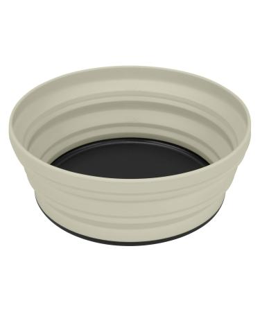 Sea to Summit X-Bowl Collapsible Silicone Camping Dish Sand