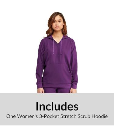KESWI 3 Pocket Hoodie Scrub Jacket for Women - XX-Large Caribbean Blue - Buy Online on GoSupps.com